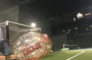 アキレス腱を切ったその日のバブルサッカー