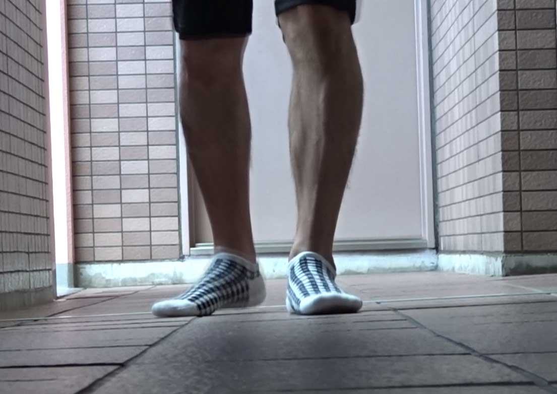 ３ケ月目歩行
